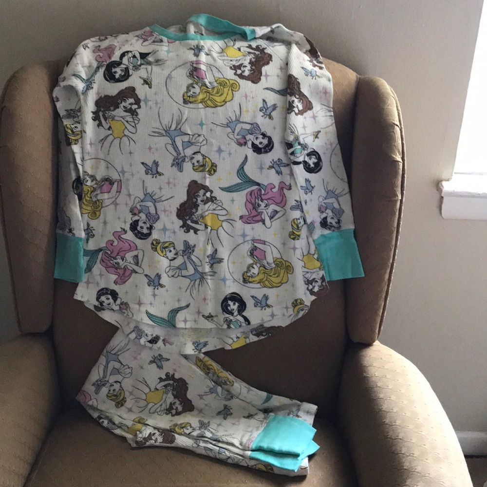 Disney Princesses Thermal PJ Set
